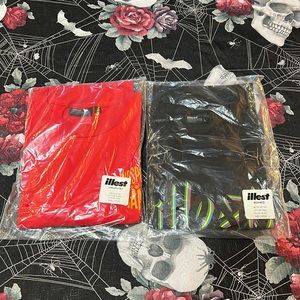 2 VINTAGE NWT ILLEST SAN FRANCISCO SHORT SLEEVE TEE SHIRTS SZ MENS LARGE SEALED